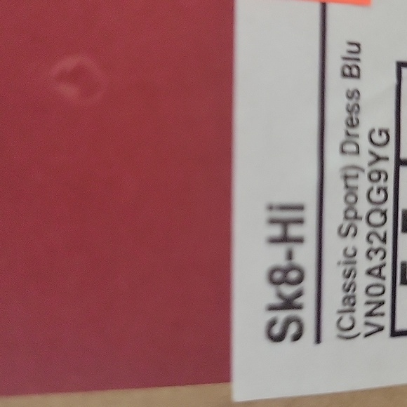 Van's SK8-Hi Brand new in the box. - Picture 12 of 14